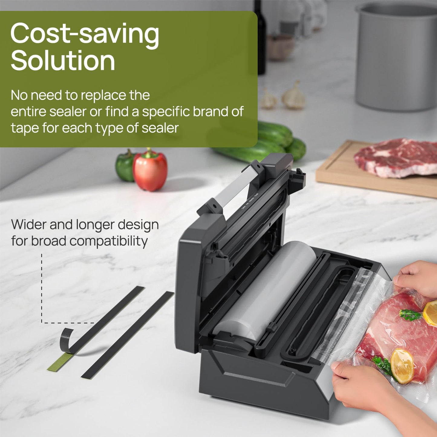 (2PCS)Replacement Heat Wire for Vakumar 5186 Vacuum Sealer – Durable Sealing Strip