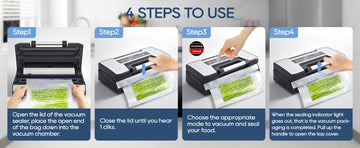 How to use a vacuum sealer: a step-by-step guide