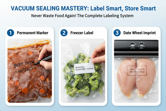 How to Label Vacuum Sealer Bags: Best Ways to Mark Dates &amp; Contents Clearly
