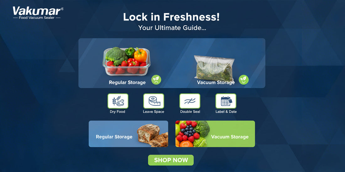 How to Properly Use a Vacuum Sealer: A Professional Guide to Extend Food Freshness by 5x! 🍖🥦