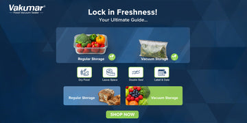 How to Properly Use a Vacuum Sealer: A Professional Guide to Extend Food Freshness by 5x! 🍖🥦