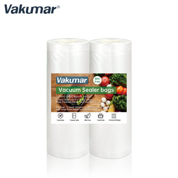 Vakumar Vacuum Sealing Bags (2 Rolls) - For Food Sealing