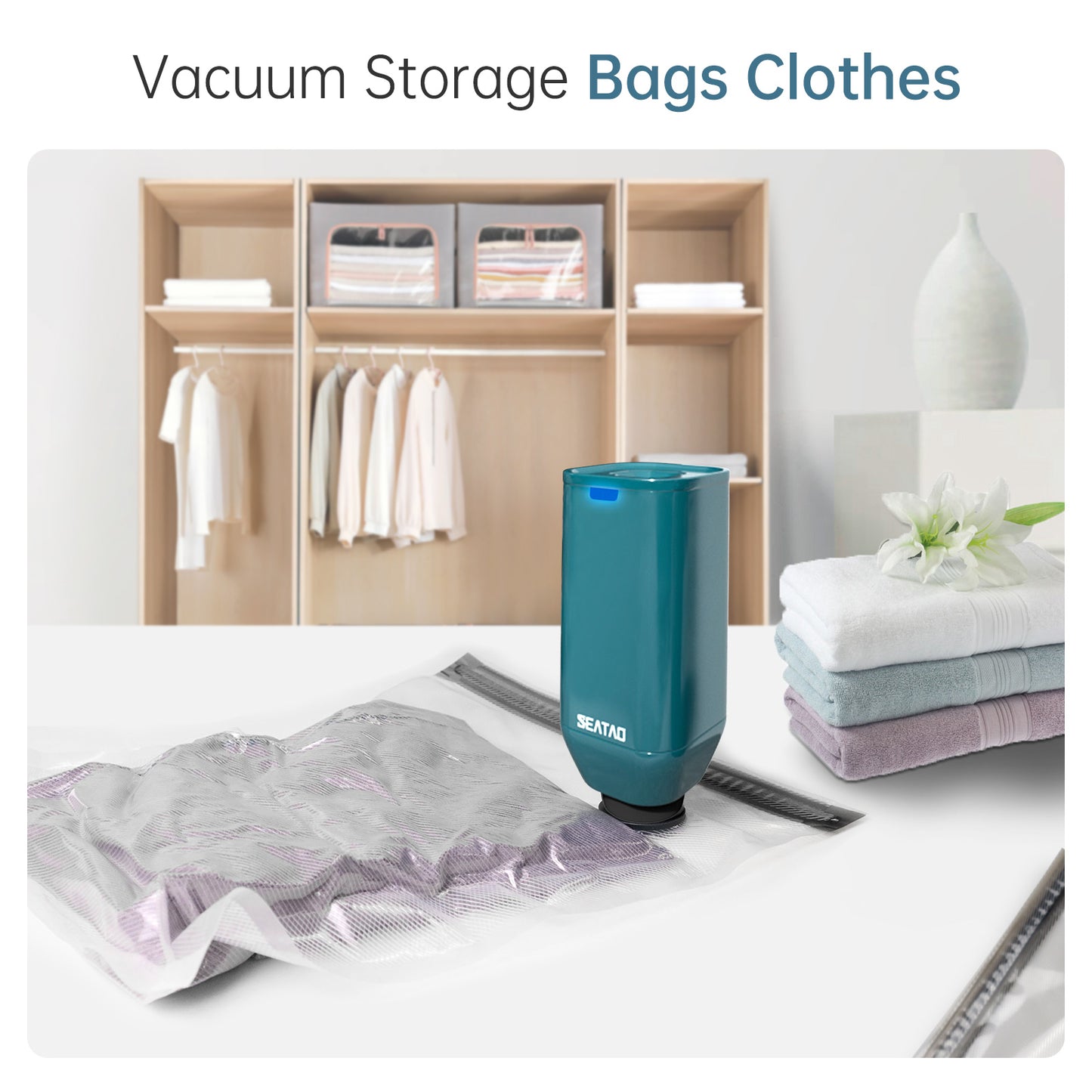 Machine de mise sous vide portative polyvalente améliorée 