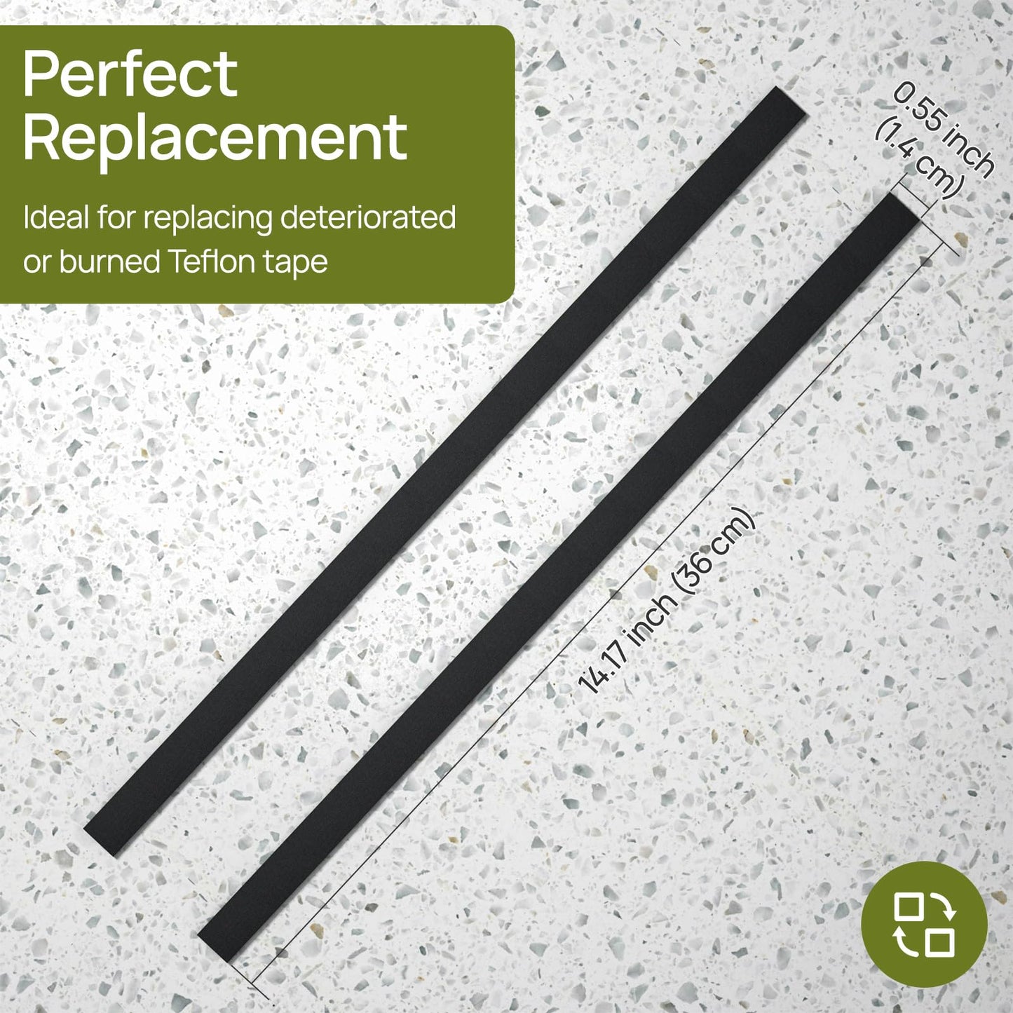 （2PCS）Replacement Heat Wire for Vakumar 5186 Vacuum Sealer – Durable Sealing Strip