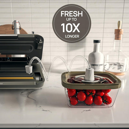 Machine à emballer sous vide liquide Vakumar - 90 kPa, modes sec/humide/liquide