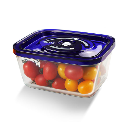 SEATAO Vacuum Sealed Glass Food Storage Boxes